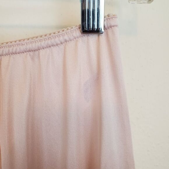 Heartstrings by Maidenform vintage pale pink midi length slip union label - Picture 4 of 10